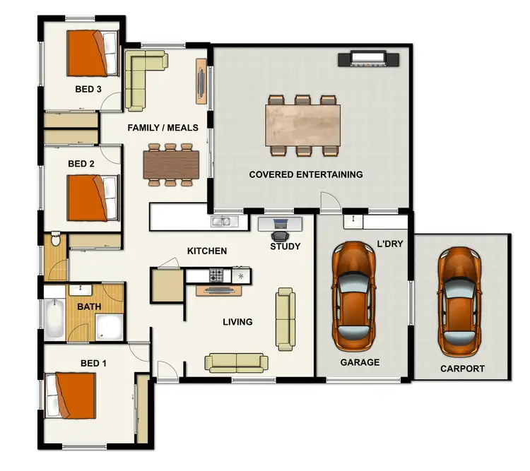 Floorplan of Homely house listing, 4 Venosa Place, Regents Park QLD 4118