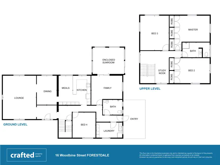 Floorplan of Homely house listing, 16 Woodbine Street, Forestdale QLD 4118
