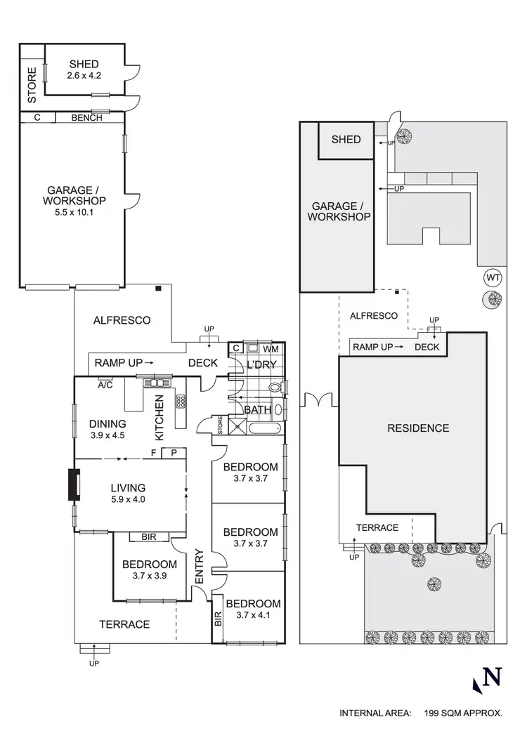 Floorplan of Homely house listing, 216 McBryde Street, Fawkner VIC 3060