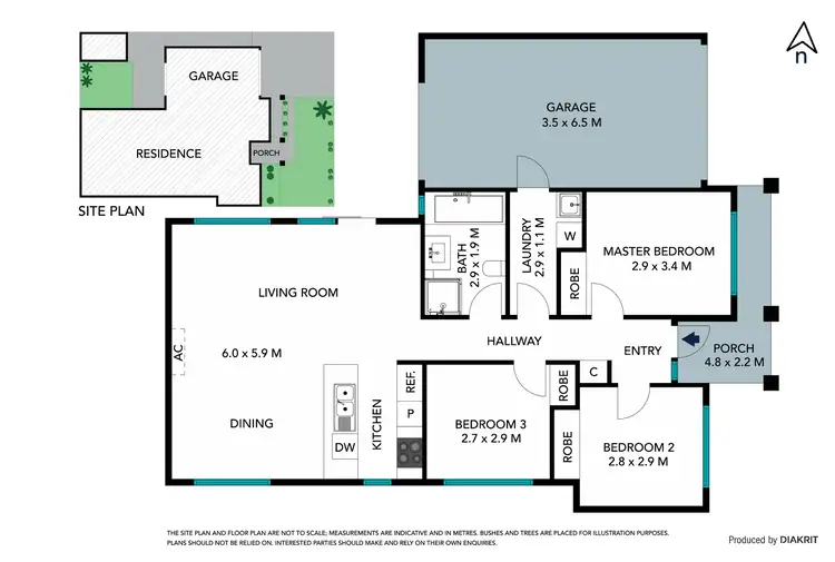 Floorplan of Homely unit listing, 1/11 Frederick Street, Thomastown VIC 3074