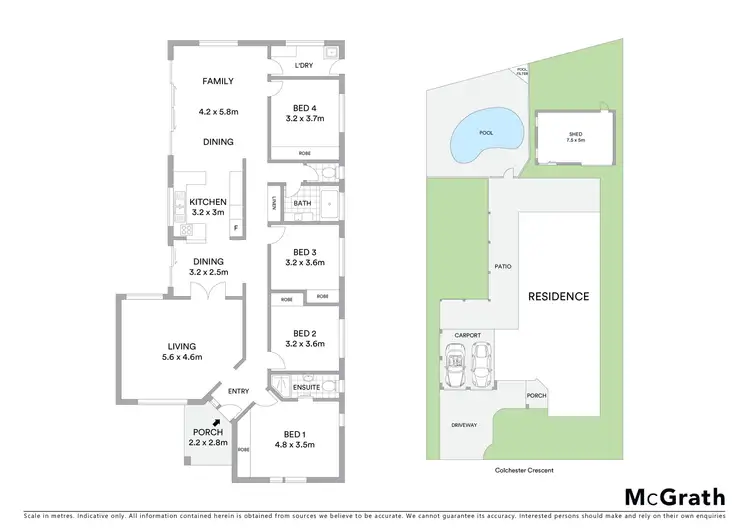 Floorplan of Homely house listing, 22 Colchester Crescent, Kirwan QLD 4817