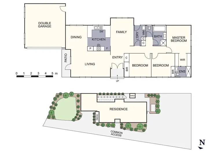 Floorplan of Homely unit listing, 1/3 Dumfries Way, Wantirna VIC 3152