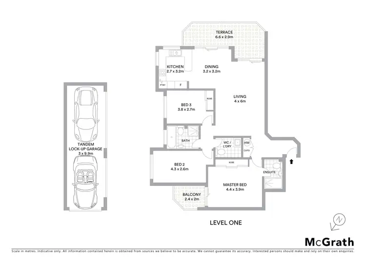 Floorplan of Homely apartment listing, 2D/16 Broughton Road, Artarmon NSW 2064