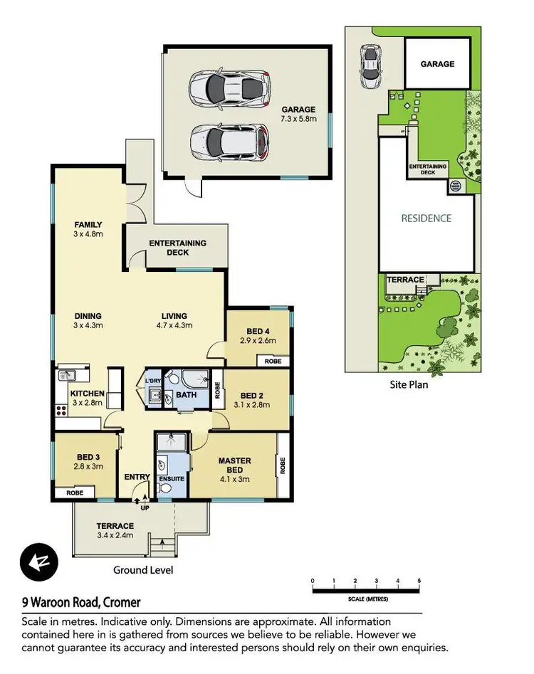 Floorplan of Homely house listing, 9 Waroon Road, Cromer NSW 2099