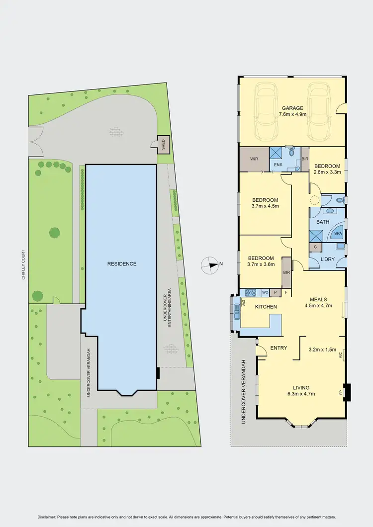 Floorplan of Homely house listing, 5 Dunrossil Drive, Sunbury VIC 3429