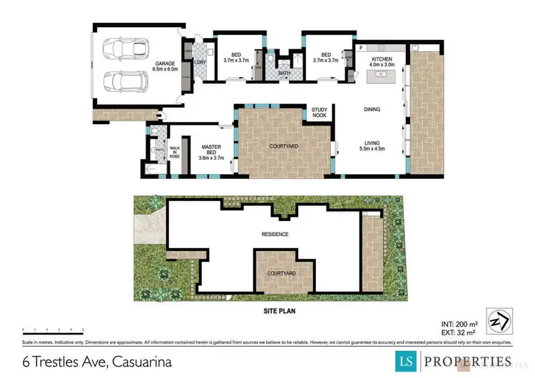 Floorplan of Homely house listing, 6 Trestles Avenue, Casuarina NSW 2487