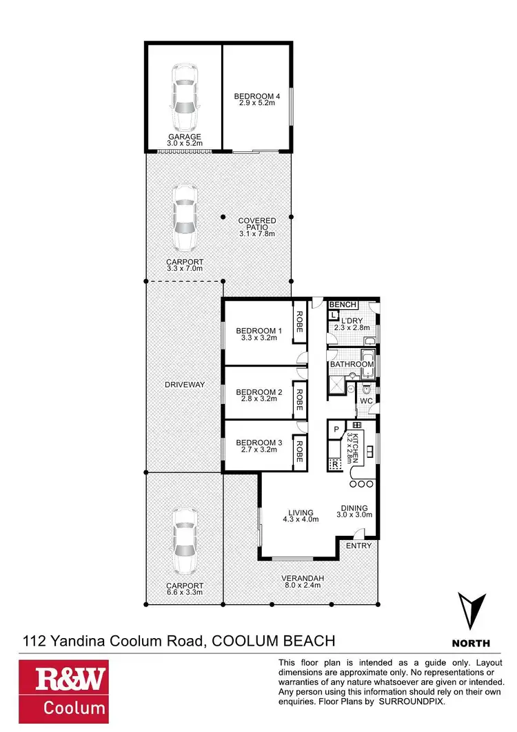 Floorplan of Homely house listing, 112 Yandina Coolum Road, Coolum Beach QLD 4573