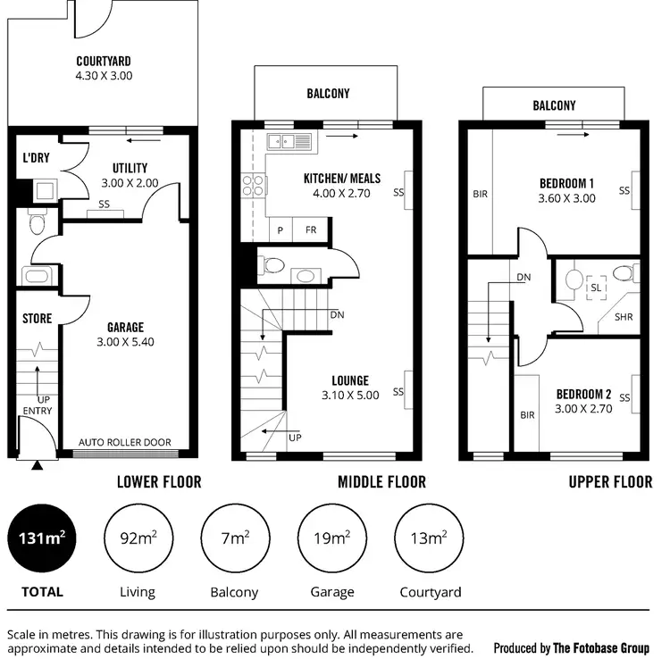 Floorplan of Homely house listing, 22/10 Darby Lane, Mawson Lakes SA 5095