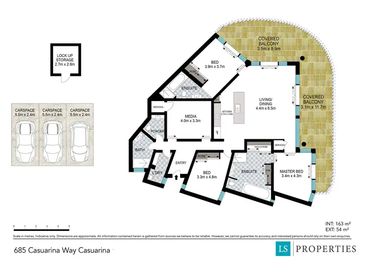 Floorplan of Homely unit listing, 94/685-707 Casuarina Way, Casuarina NSW 2487