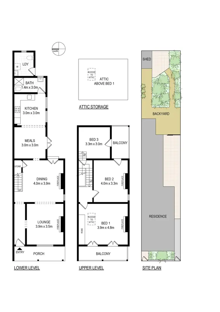 Floorplan of Homely house listing, 11a John Street, Petersham NSW 2049