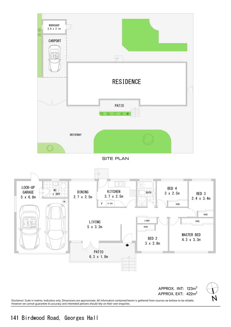 Floorplan of Homely house listing, 141 Birdwood Road, Georges Hall NSW 2198