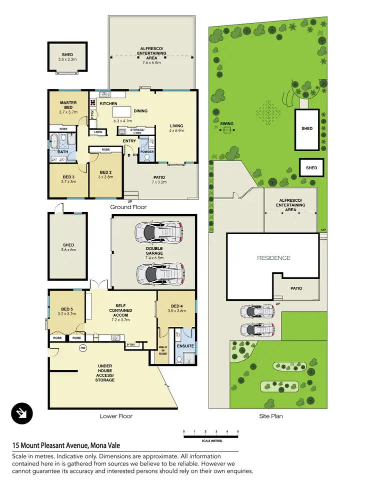 Floorplan of Homely house listing, 15 Mount Pleasant Avenue, Mona Vale NSW 2103
