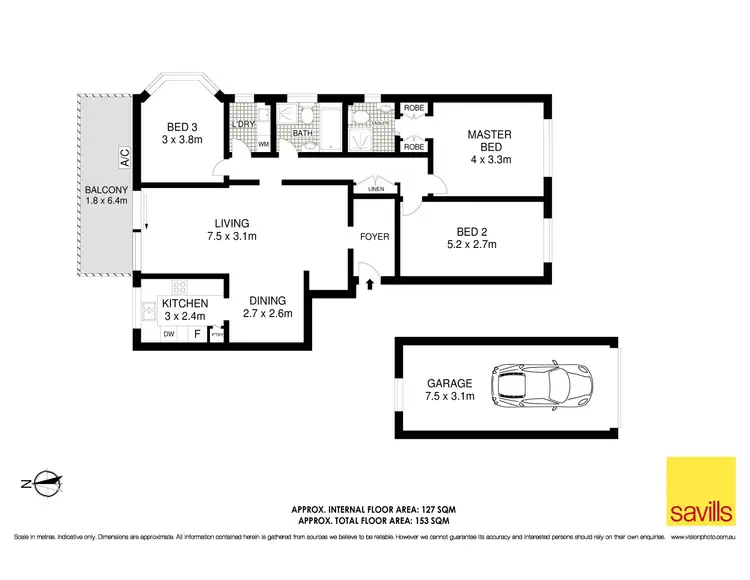 Floorplan of Homely apartment listing, 12/181-185 Pacific Highway, Roseville NSW 2069