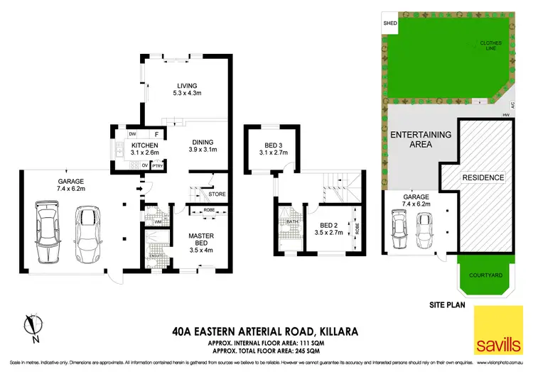 Floorplan of Homely house listing, 40a Eastern Arterial Road, Killara NSW 2071