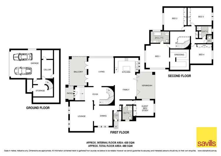 Floorplan of Homely house listing, 1 Rosetta Avenue, Killara NSW 2071