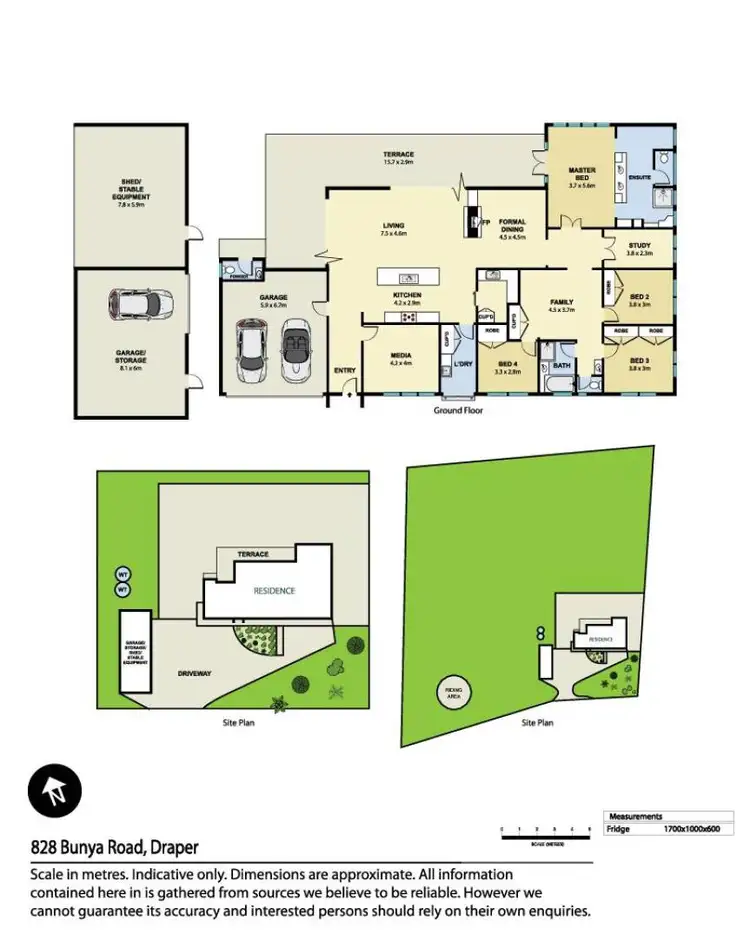 Floorplan of Homely house listing, 828 Bunya Road, Draper QLD 4520