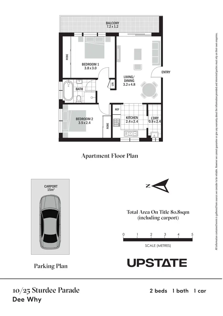 Floorplan of Homely apartment listing, 10/25 Sturdee Parade, Dee Why NSW 2099