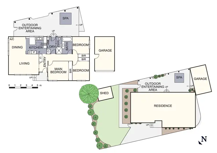 Floorplan of Homely unit listing, 1/380 Boronia Road, Boronia VIC 3155
