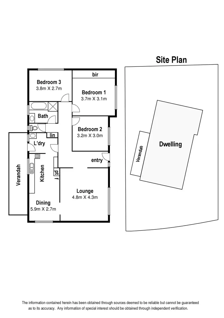 Floorplan of Homely house listing, 70 Bickley Avenue, Thomastown VIC 3074