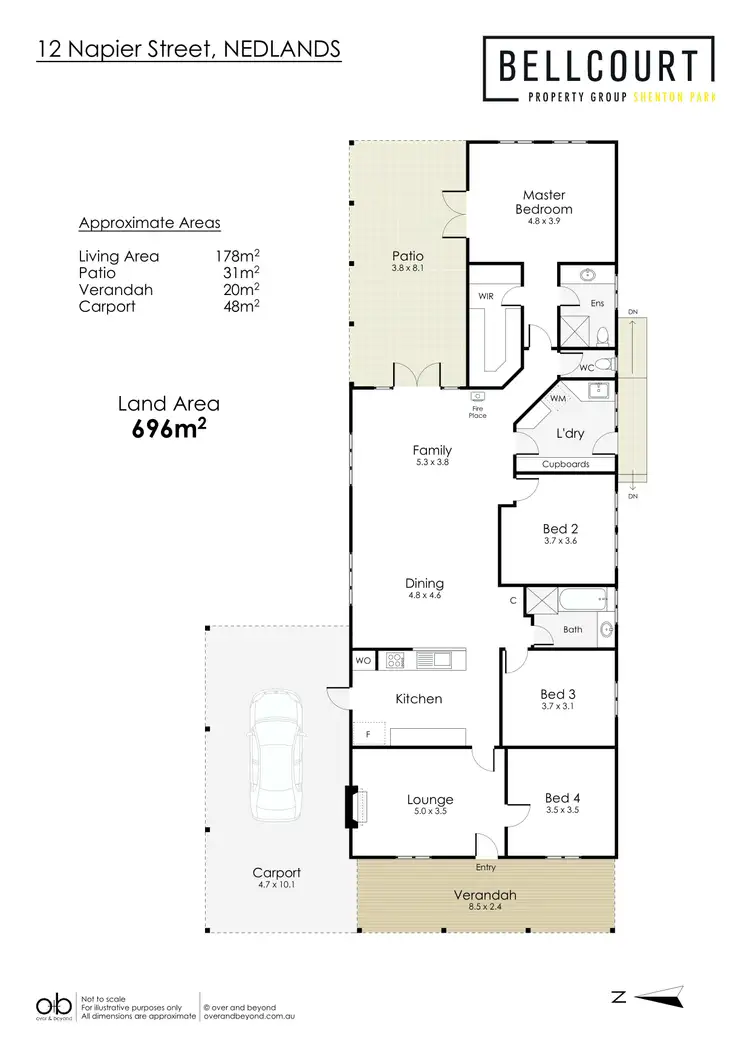 Floorplan of Homely house listing, 12 Napier Street, Nedlands WA 6009