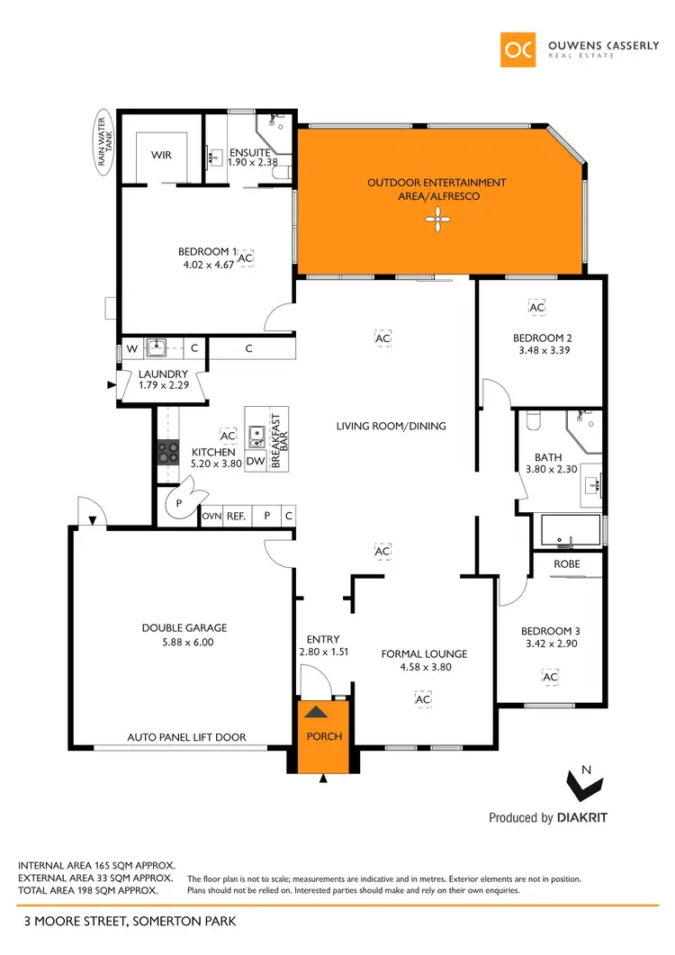 Floorplan of Homely house listing, 3 Moore Street, Somerton Park SA 5044