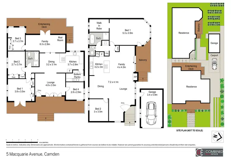 Floorplan of Homely house listing, 5 Macquarie Avenue, Camden NSW 2570