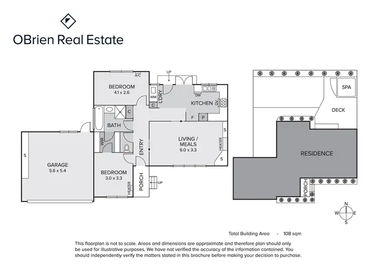 Floorplan of Homely unit listing, 2/12-14 Hilda Street, Cheltenham VIC 3192