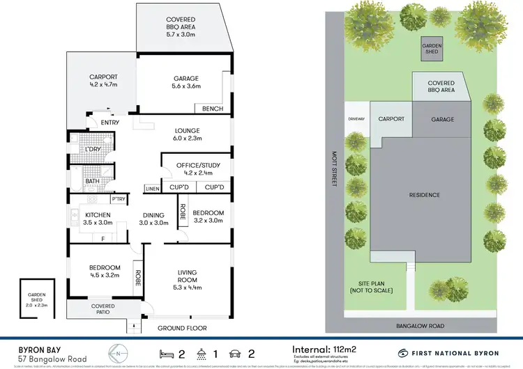 Floorplan of Homely house listing, 57 Bangalow Road, Byron Bay NSW 2481