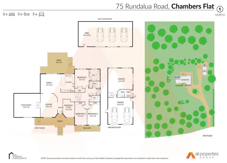 Floorplan of Homely house listing, 75-83 Rundalua Road, Chambers Flat QLD 4133