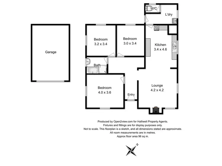 Floorplan of Homely house listing, 25 Madden Crescent, Devonport TAS 7310