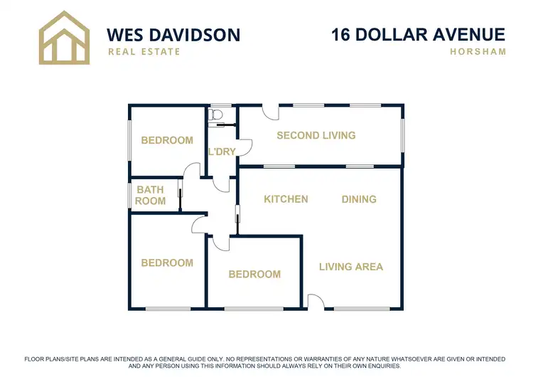 Floorplan of Homely house listing, 16 Dollar Avenue, Horsham VIC 3400