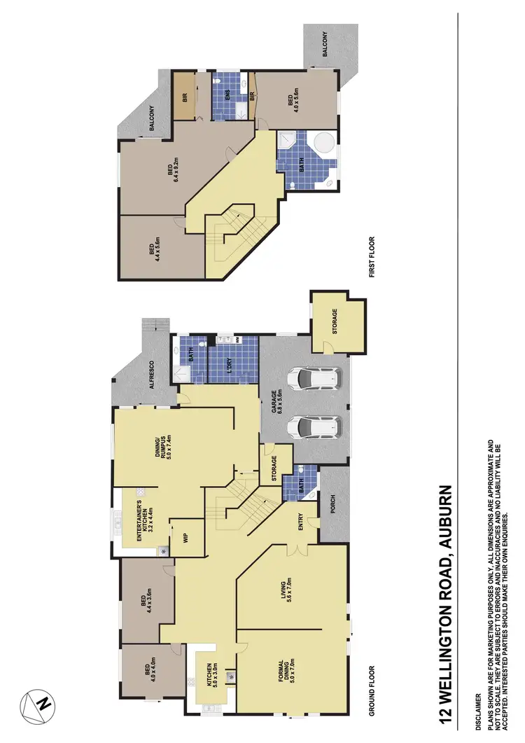Floorplan of Homely house listing, 12 Wellington Road, Auburn NSW 2144
