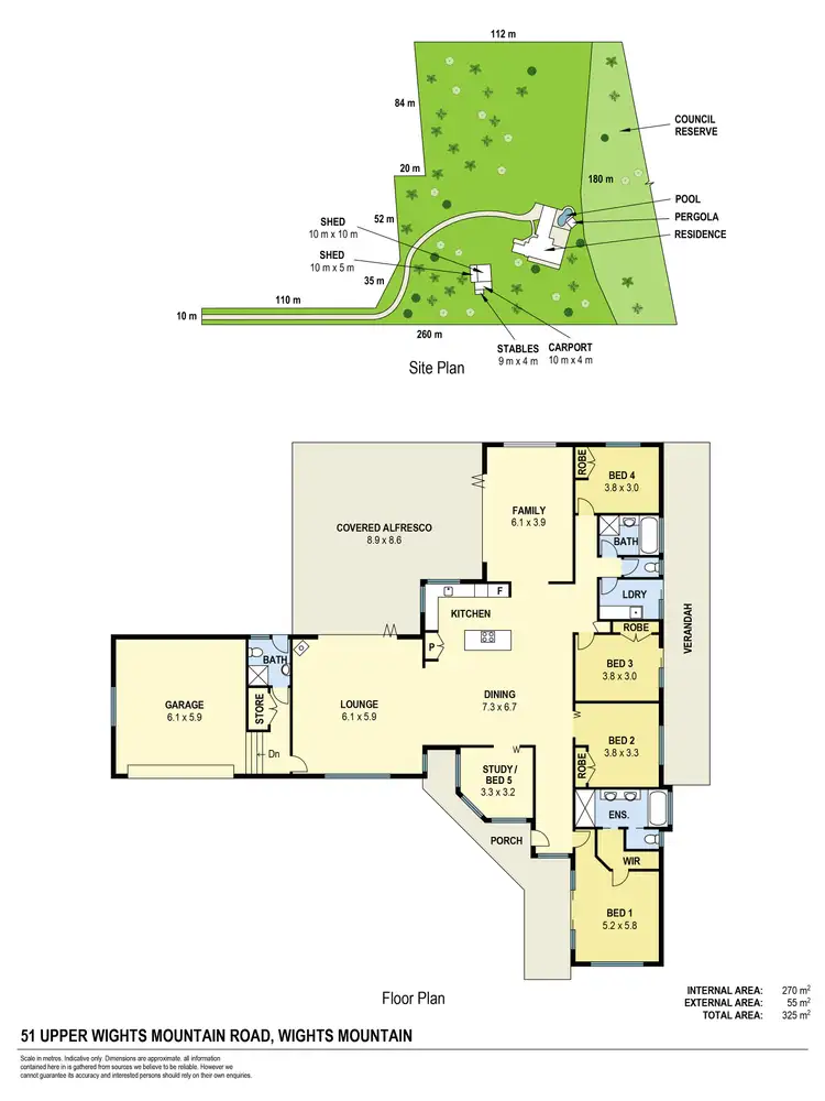 Floorplan of Homely house listing, 51 Upper Wights Mountain Road, Wights Mountain QLD 4520