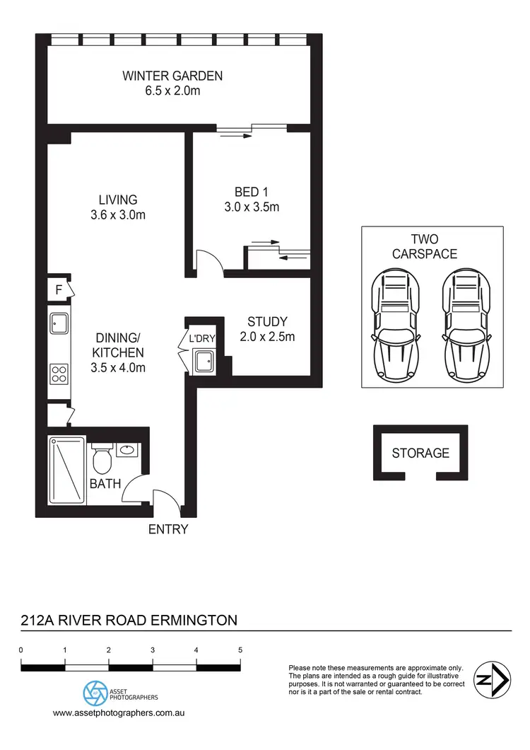 Floorplan of Homely apartment listing, 212A/70 River Road, Ermington NSW 2115
