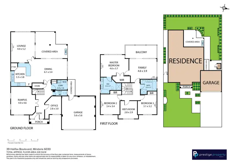 Floorplan of Homely house listing, 39 Halifax Boulevard, Mindarie WA 6030