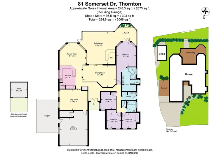 Floorplan of Homely house listing, 81 Somerset Drive, Thornton NSW 2322