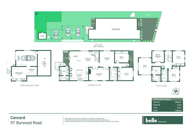 Floorplan of Homely house listing, 117 Burwood Road, Concord NSW 2137