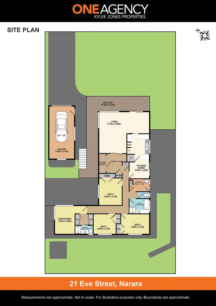 Floorplan of Homely house listing, 21 Eve Street, Narara NSW 2250