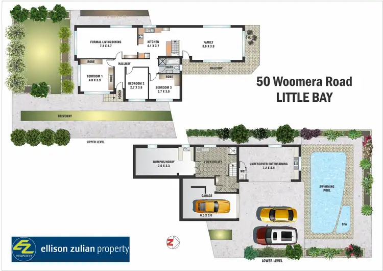 Floorplan of Homely house listing, 50 Woomera Road, Little Bay NSW 2036