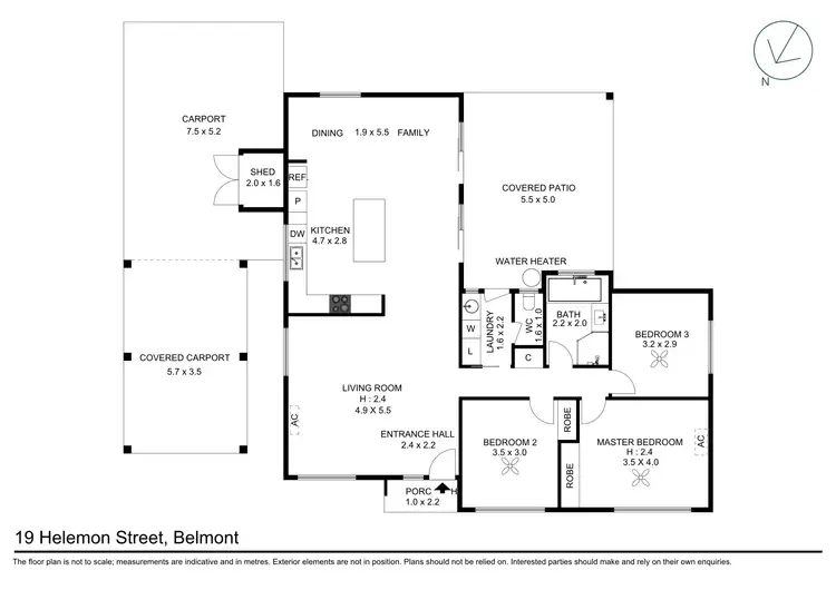 Floorplan of Homely house listing, 19 Helemon Street, Belmont QLD 4153
