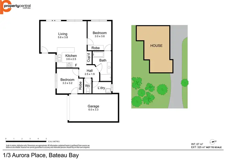 Floorplan of Homely villa listing, 1/3 Aurora Place, Bateau Bay NSW 2261