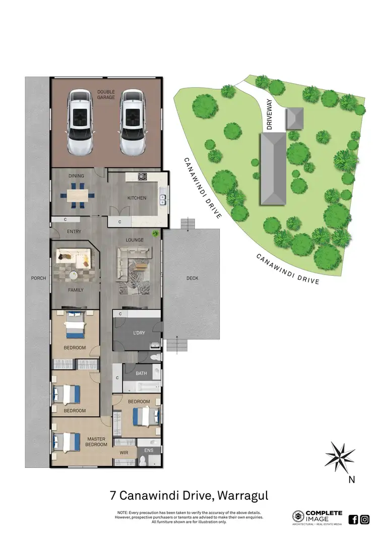 Floorplan of Homely house listing, 7 Canawindi Drive, Warragul VIC 3820