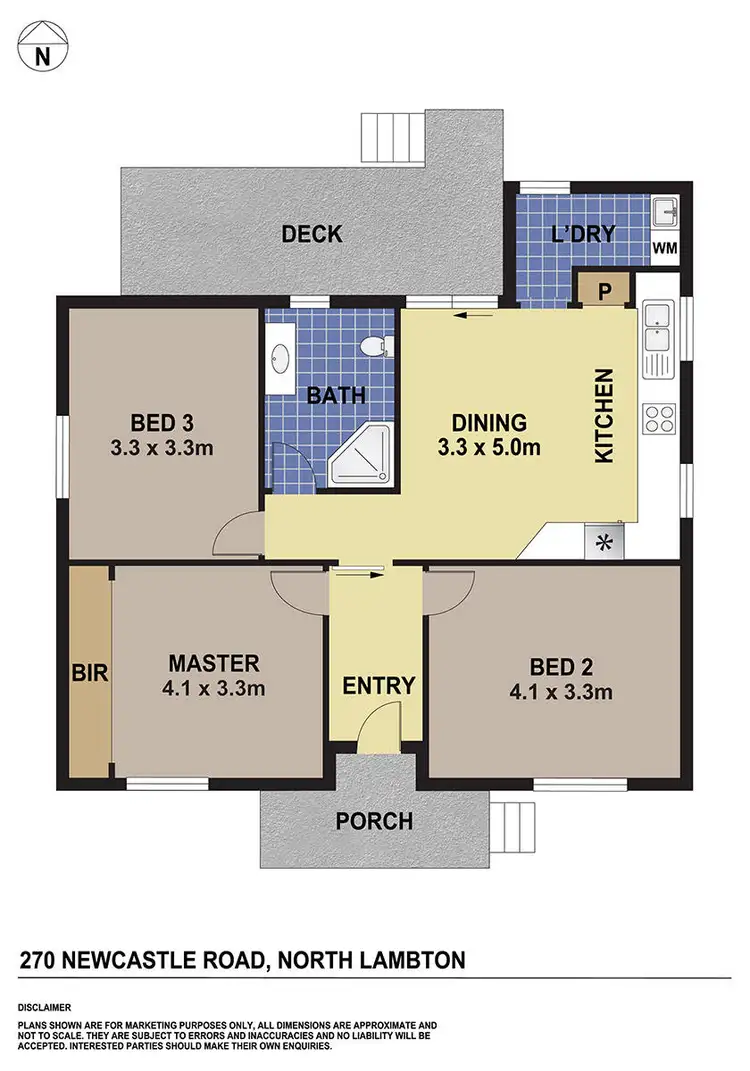 Floorplan of Homely house listing, 270 Newcastle Road, North Lambton NSW 2299