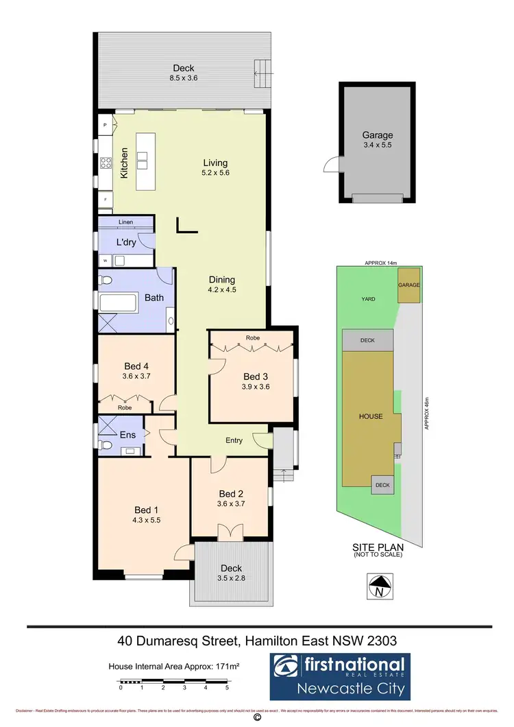 Floorplan of Homely house listing, 40 Dumaresq Street, Hamilton East NSW 2303