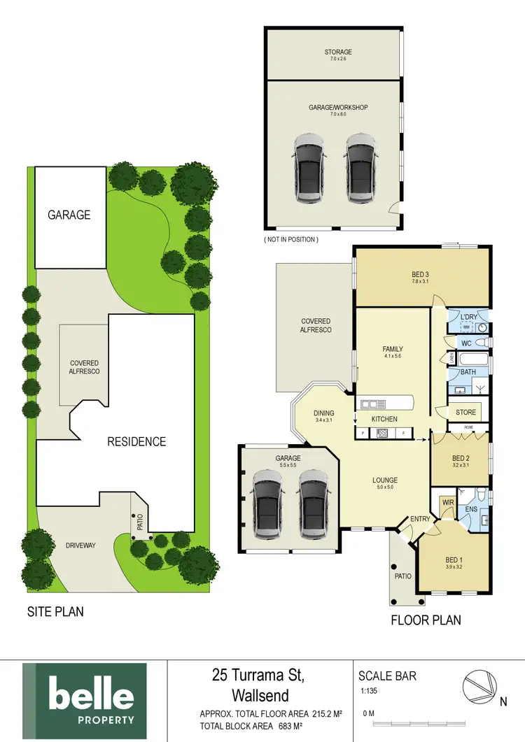 Floorplan of Homely house listing, 25 Turrama Street, Wallsend NSW 2287