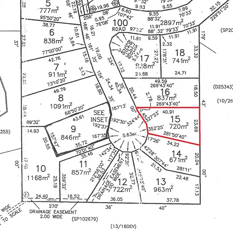 Floorplan of Homely land listing, 4 Tomarah Crescent, Devonport TAS 7310
