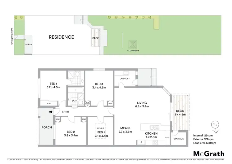 Floorplan of Homely house listing, 120 Lyons Street South, Ballarat Central VIC 3350