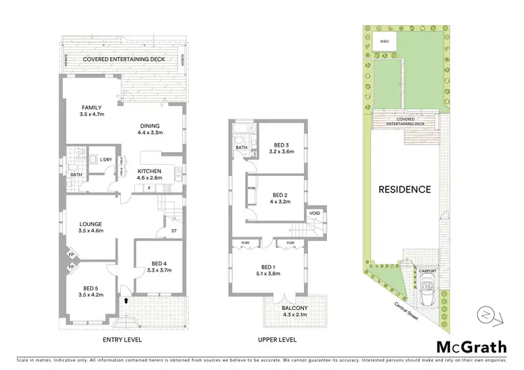 Floorplan of Homely house listing, 14 Central Street, Naremburn NSW 2065