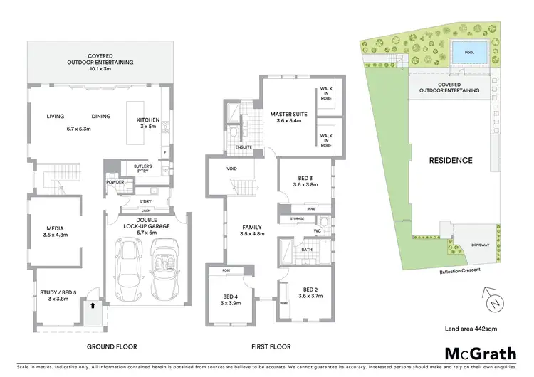 Floorplan of Homely house listing, 66 Reflection Crescent, Birtinya QLD 4575
