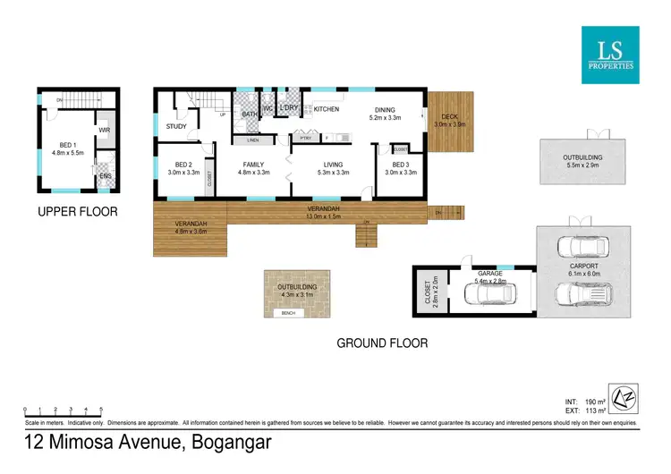 Floorplan of Homely house listing, 12 Mimosa Avenue, Bogangar NSW 2488